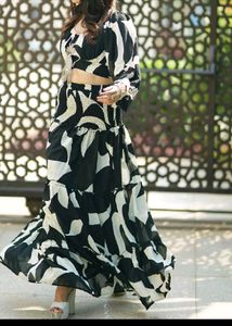 combo jumpsuit and top skirt set
