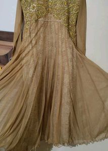 Beautiful Golden Kurta Set
