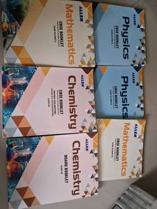 Ncert Pcm Class 12 + Allen Cbse Booklet