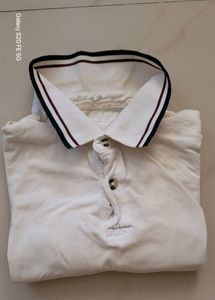 FSBN Essentials White Polo T-Shirt | Men&#39;s Large