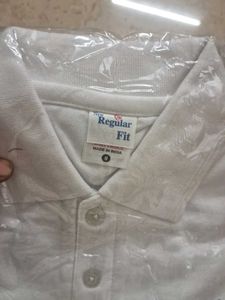 White Polo T-Shirt
