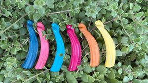 Colorful Banana Hair Clips