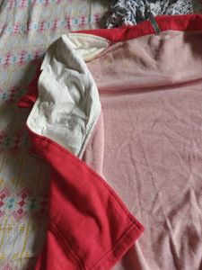 Casual Red jacket With T Shirt