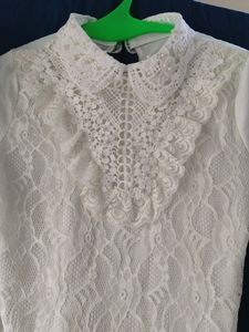 Designer White Top