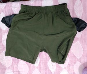 Olive Green Shorts