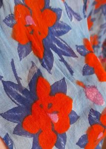 Floral Print Scarf