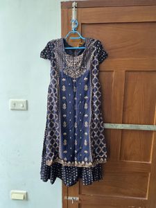 Navy blue Ethnic Kurta