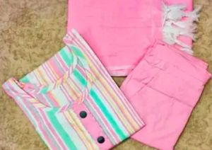 Striped Kurta Set