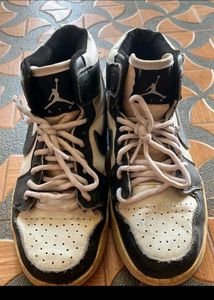 OG Nike Jordan 1 Low Black&amp;White Sneakers Shoes
