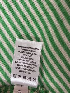 Striped Green Dress
