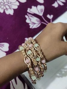 Rose Gold Artificial Bangles