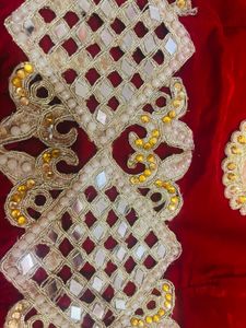 Velvet Lehenga Set