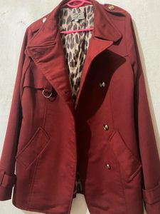 Red Trench Coat