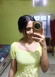 Yellow Striped Dress💛
