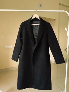 black handmade coat