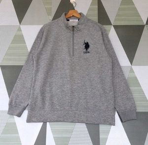 US polo Orignal USPA Grey Pullover