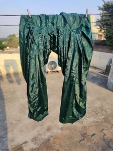 Bottle Green &amp; Gold Embroidered Salwar Kameez