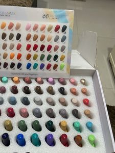 60-Color Gel Nail Polish Set