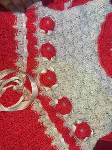 Adorable Hand-Knitted Baby Dress