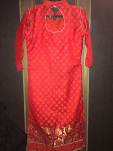 Golden Patchwork Kurti