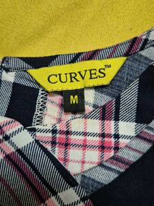 Checks Women Top.