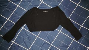 Black Long Sleeve Top