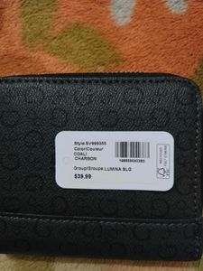 Guess Wallet with Rhinestone Logo