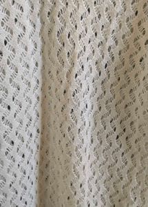 Cream Knit Top