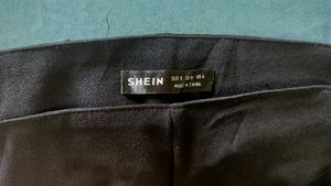 Black Flared Leg Pants