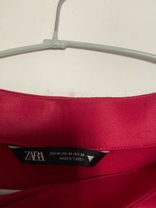 Zara New Skirt With Side Slit