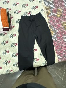 AX Comfy Black Casual Pants for men