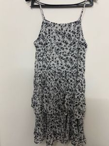 Floral Tiered Mini Dress