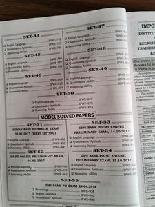 IBPS Bank PO/MT/SO  Kiran Publication Book