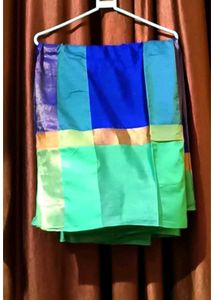 Silk Blend Saree Without Blouse Minor Defect