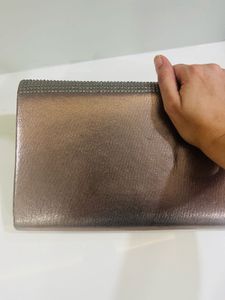 Sparkly Bronze Clutch
