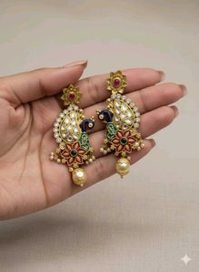 Peacock Design Earrings