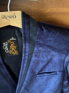 Blue Velvet Jacket