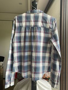 Topshop Plaid Button Down
