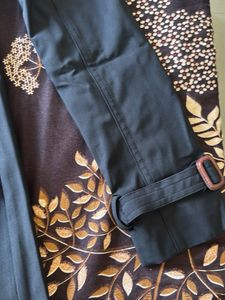 Stylish Black Trench Coat