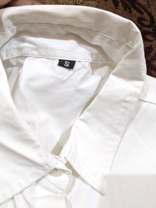 White Shirt With Black Tie For Women