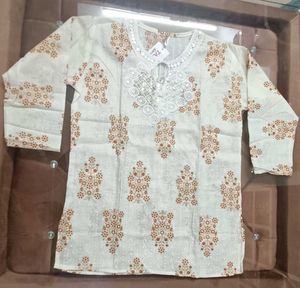Women Cotton Short Kurti