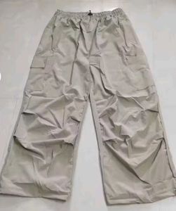 Beige Cargo Pants