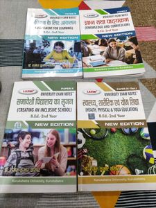 B.Ed 2nd Year Exam Books