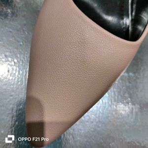 Junwei Shoes Nude Khaki