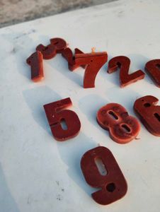 Number Candles birthday and anniversary