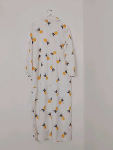 New Pineapple Printed Dress