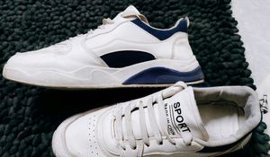 White Sneakers Shoes