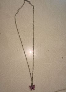 Butterfly Pendant Necklace