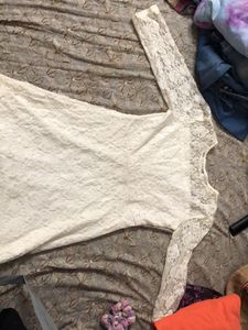 White Lace Dress (princess WhiteSwan)