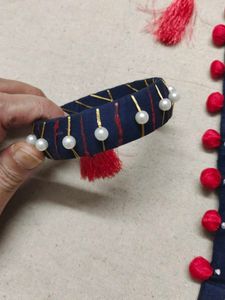 Handmade Fabric Jewellery Set